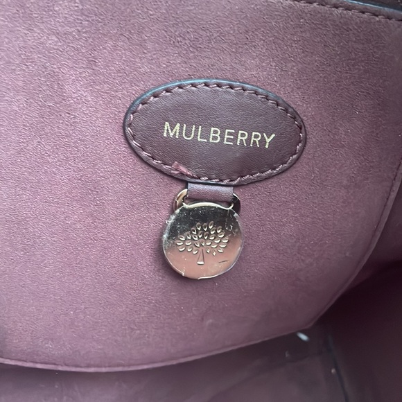 Authentic Mulberry leather willow tote bag - Picture 2 of 7